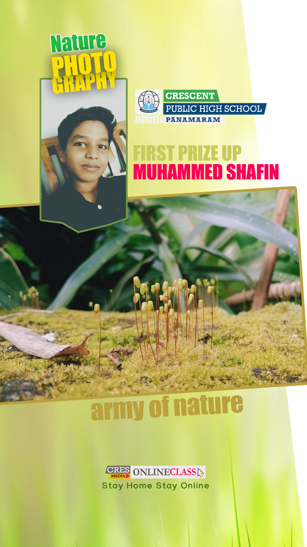 UP First Prize MUHAMMED SHAFIN -VI