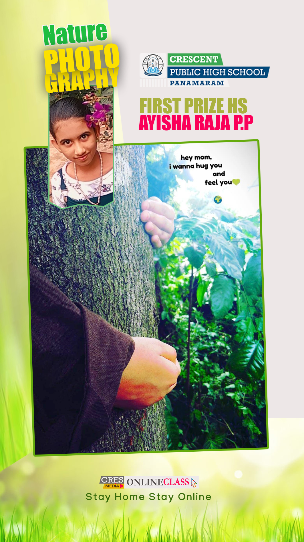 HS First Prize- AYSHA RAJA-VIII